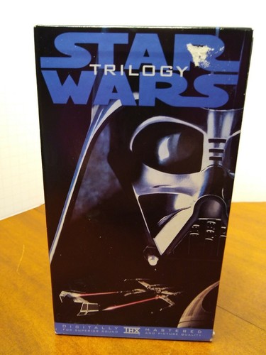 Star wars trilogy vhs box - star,