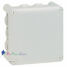 Boîte de dérivation carrée Plexo dimensions 130x130x74mm Legrand 092032