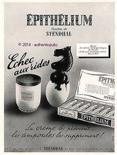 PUBLICITE STENDHAL CREME