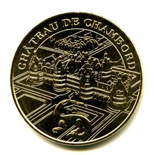 41 CHAMBORD Château et salamandre, 2007, Monnaie de Paris