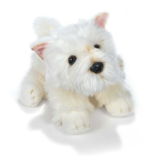 Peluche chien westie plush - peluche,