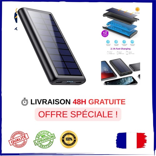 Batterie externe solaire - externe,