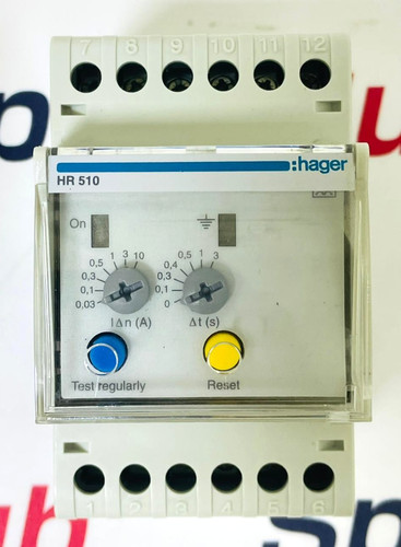Hager hr510 earth leakage - earth,
