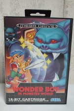 Ancien Jeu SEGA - MEGADRIVE Méga Drive -- WONDER BOY in MONSTER WORLD -- TBE CIB