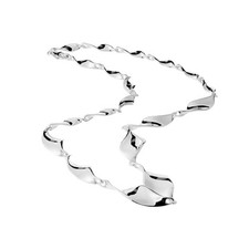 Silverly Collier Torsadé Mat