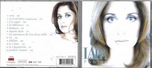 Titres lara fabian - cd,
