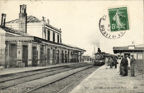 Lison train de - le,