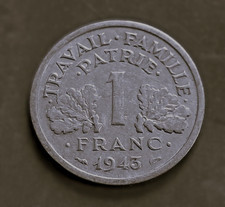Franc bazor aluminium 1943 - 1,