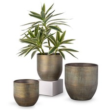 Lot de 3 Pots dExtérieur