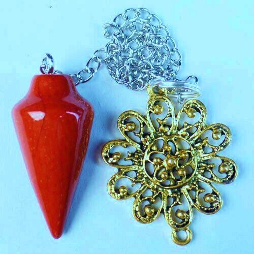 Pendule en jaspe rouge - pendule,