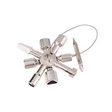 Clé Multifonction 10 en 1 Triangle Armoire electrique Universelle