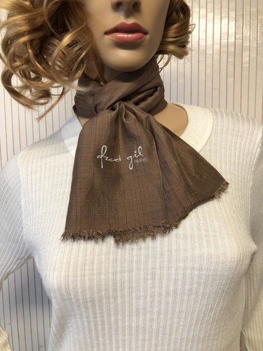 Foulard écharpe soie - écharpe, en