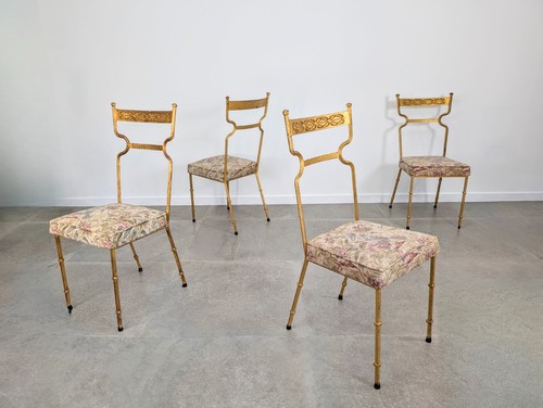 Lot chaises fer forgé - lot, en