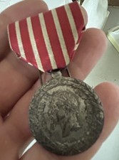 MÉDAILLE DE LA CAMPAGNE D'ITALIE EN ARGENT - 1859 - NAPOLÉON III