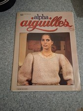 alpha aiguilles "N° 63" + 1