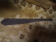 Cravate Vintage Lancel Paris 100% Soie