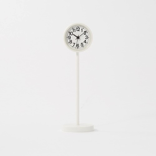 Muji park clock mini - muji, white
