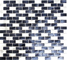 Carrelage mosaïque aluminium