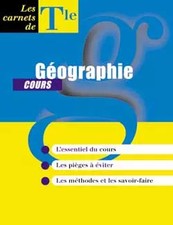 Géographie, terminale, carnet