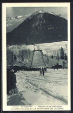 CPA Chamonix, Tremplin Olympique du Mont Blanc et la Montagne de la Cote 