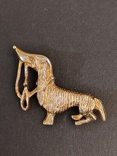 Broche Dorée Model 1 : Chien