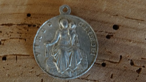 Médaille ancienne virgo - médaille,