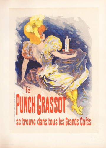 Affiche art nouveau punch - art,