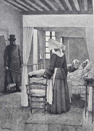 Eau forte les - forte, miserables