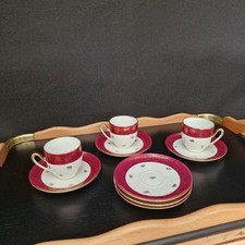 3 Anciennes Tasses À Café