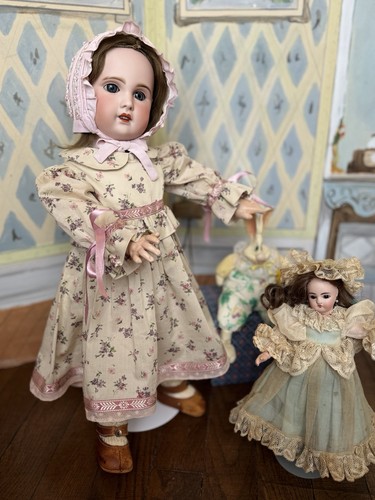 Antique sfbj porcelain doll - porcelain,