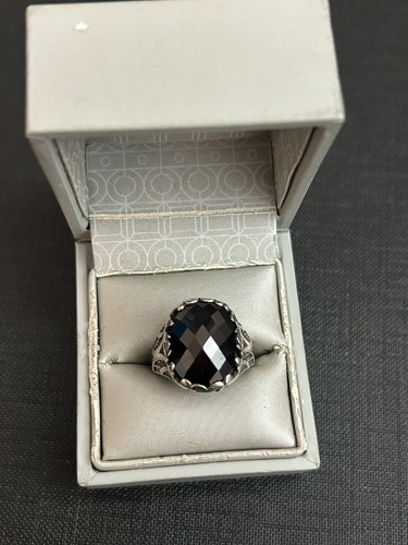 Bague argent massif avec - bague, en