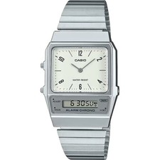 Casio montre argent analogique - argent,