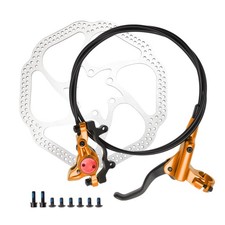 Kit Frein Disque Vélo, Levier Arrière, Disque 160mm Étrier Câble 1450mm pour VTT