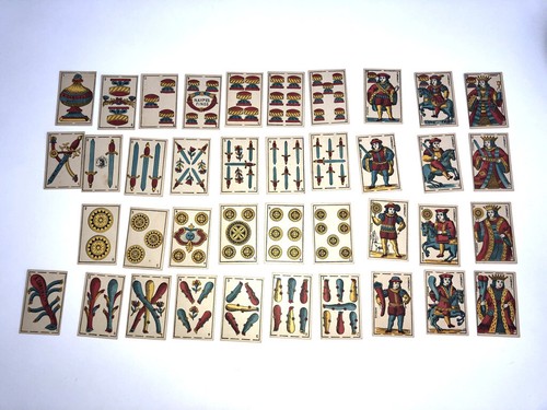Jeu cartes portrait - de, "