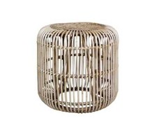 Chic Antique Salon Table Rotin