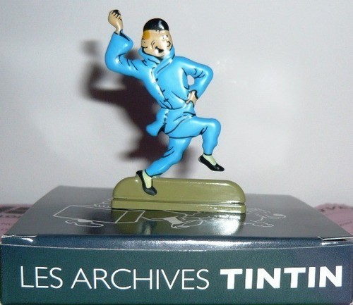 Figurine étain tintin le - figurine,