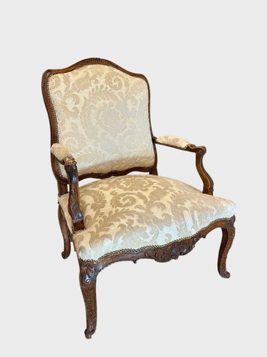 Fauteuil régence hêtre - en,