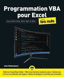 Programmation vba pour - vba,