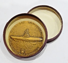 Médaille de table Porte-avions Clemenceau 2° prix Aéronautique Navale