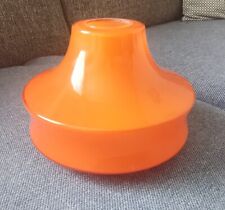 Globe Orange en Opaline pour Suspension Vintage, 1960 /1970