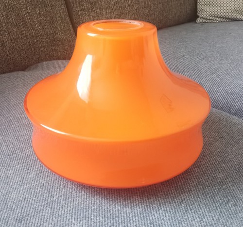 Globe orange opaline - en, pour