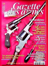 La gazette des armes N° 316 - Carabines-revolvers - Carabine Mauser de pré-série