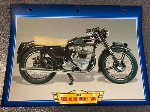 Carte fiche moto ariel 500 - fiche,