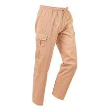 Authentic Britannique Armée Pantalon Travail Safari Réglable Durable Tan