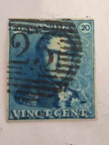 Timbre belgique nº2 - timbre,