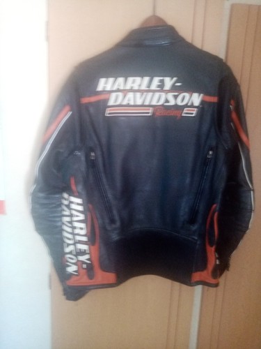 Blouson cuir moto harley - blouson,