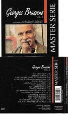 CD 16 TITRES GEORGES BRASSENS MASTER SÉRIE VOL.2 BEST OF 1991 (sans boitier)