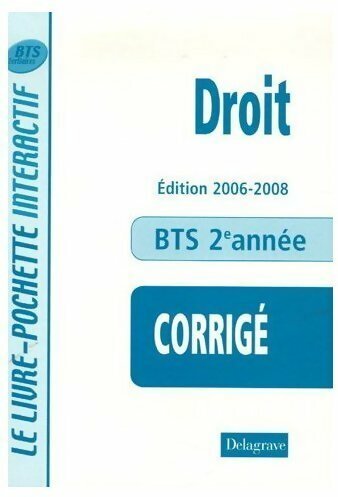 Droit bts tertiaires - droit,