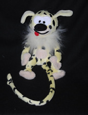 Peluche doudou marsupilami NOUNOURS AJENA 2005 jaune tacheté noir 22 cm TTBE