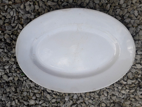 Grand plat ovale ancien - grand,